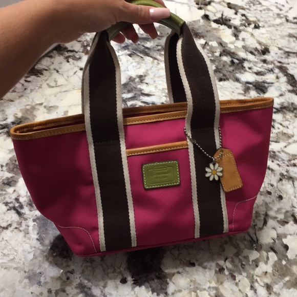Authentic coach bag. Small. Pink - Picture 8 of 8